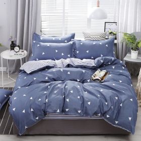 Bedding Four-piece Set Bed Sheet Quilt Cover (Option: Thoughts-220x240 4 Set)
