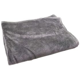 Car Cleaning Towel Sanding Absorbent Wash Car Wipes (Option: Gray-35x75cm)
