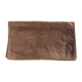 Car Cleaning Towel Sanding Absorbent Wash Car Wipes (Option: Brown-30x70cm)